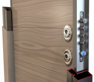¿Cómo funciona el mecanismo de una puerta blindada?
